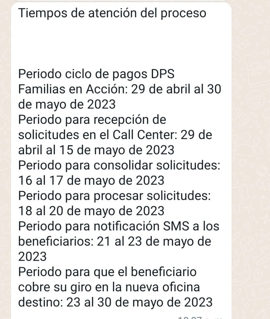 Banco Agrario Confirma que los Traslados de Giro Ya Fueron Efectivos