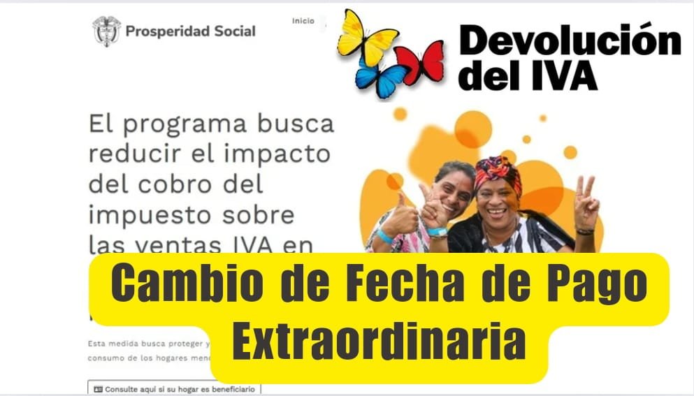 Devolución del IVA, cambia la fecha de Pago extraordinario