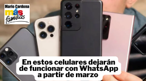 Celulares que se quedarán sin WhatsApp en marzo de 2025