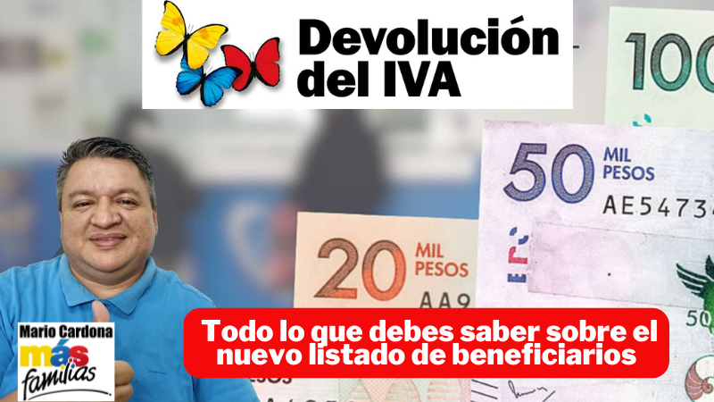 Devolución del IVA 2025: requisitos, consulta y nuevo listado de beneficiarios