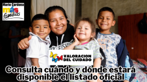 Nuevos beneficiarios de Valoración del Cuidado 2025 serán anunciados muy pronto