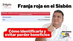 Sisbén con franja roja: el detalle que podría afectar tus subsidios