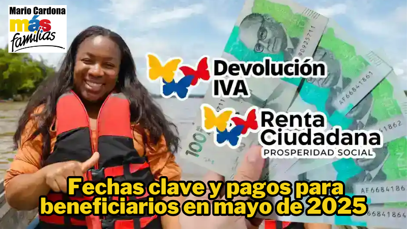 Renta Ciudadana y Devolución del IVA: consulta cuándo y cómo recibir el primer pago de 2025