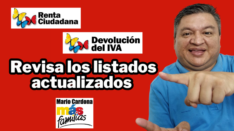 Renta Ciudadana y Devolución del IVA: Consulta Aquí si Eres Beneficiario en 2025