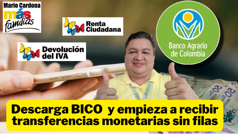 Evita filas para cobrar tus subsidios: paso a paso para descargar BICO en 2025