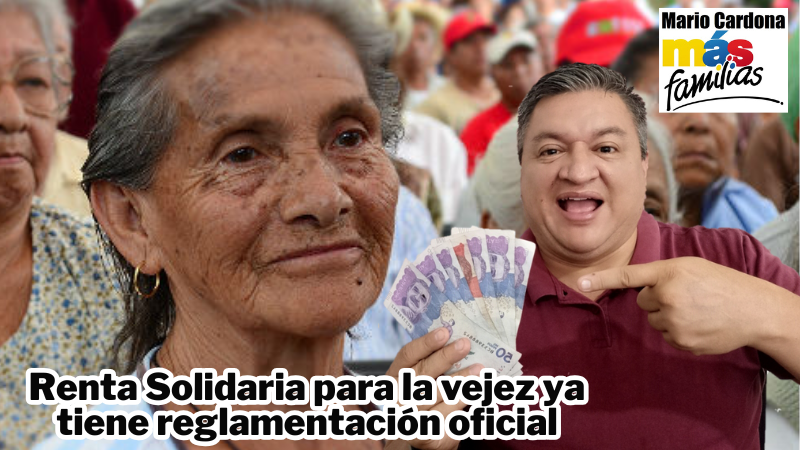 Así funcionará la Renta Solidaria para la vejez reglamentado por el Gobierno Nacional