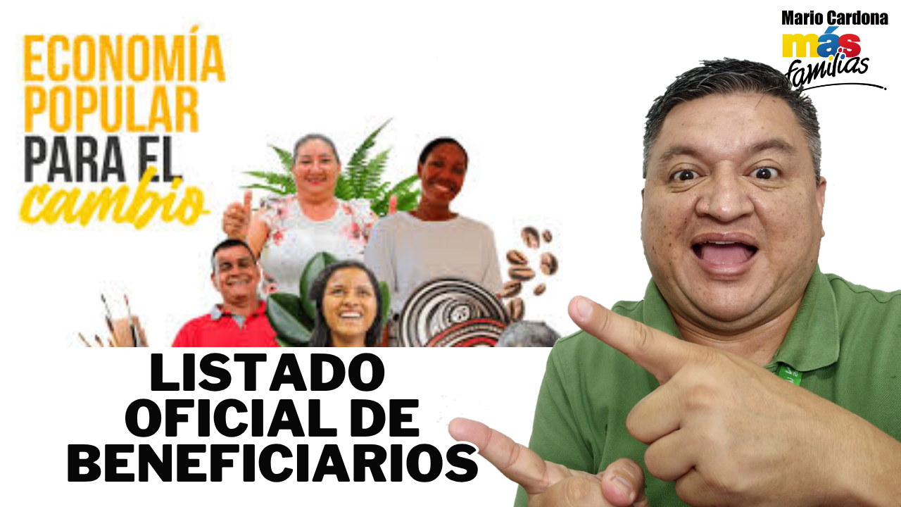 Lista Oficial programa Economía Popular para el Cambio