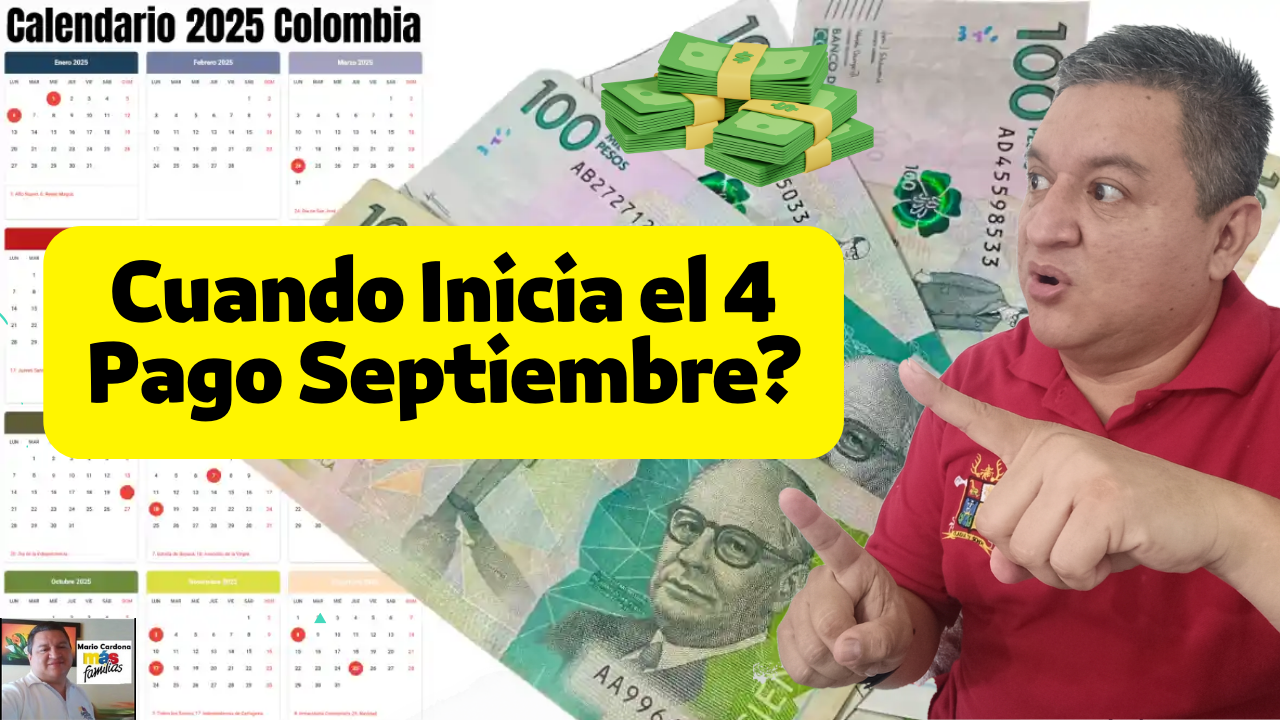 Cuándo se pagará el cuarto ciclo de Renta Ciudadana en septiembre 2025?