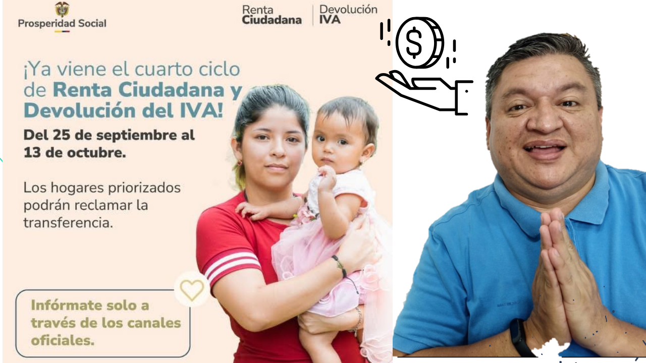 Fecha confirmada del 4° ciclo de pagos de Renta Ciudadana y Devolución del IVA