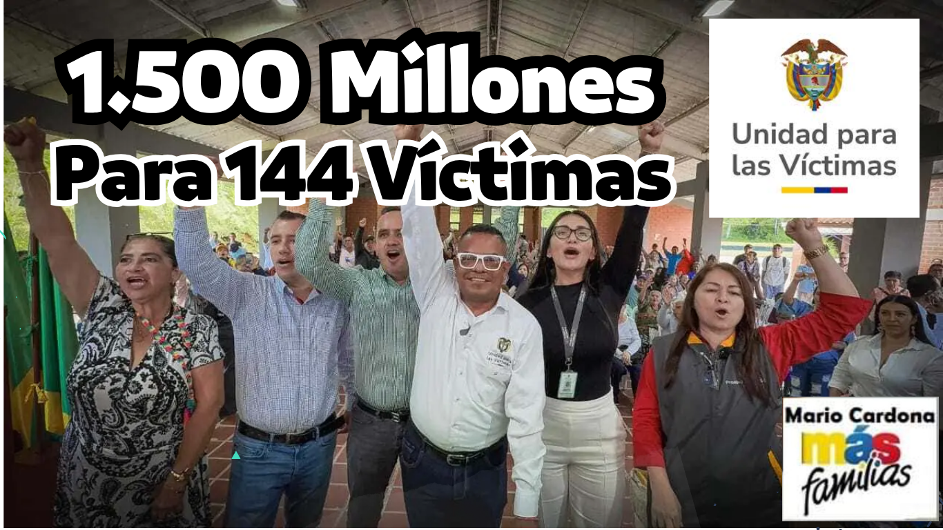 1500 MILLONES PARA 144 VICTIMAS