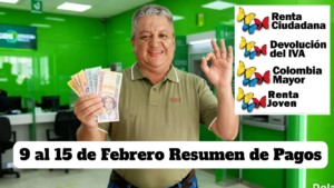 Resumen de Pagos y Novedades de Programas Sociales 9 al 15 de Febrero