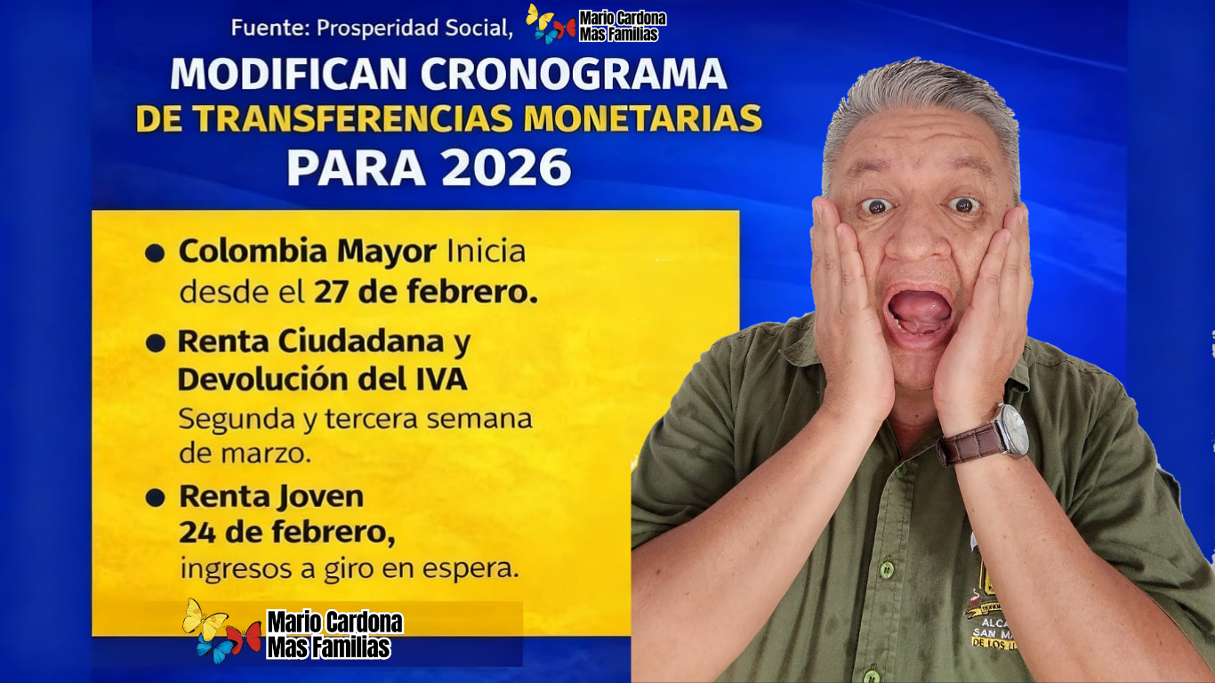 Modifican Cronograma de Pagos: Lo que Deben Saber los Beneficiarios de Renta e IVA en 2026