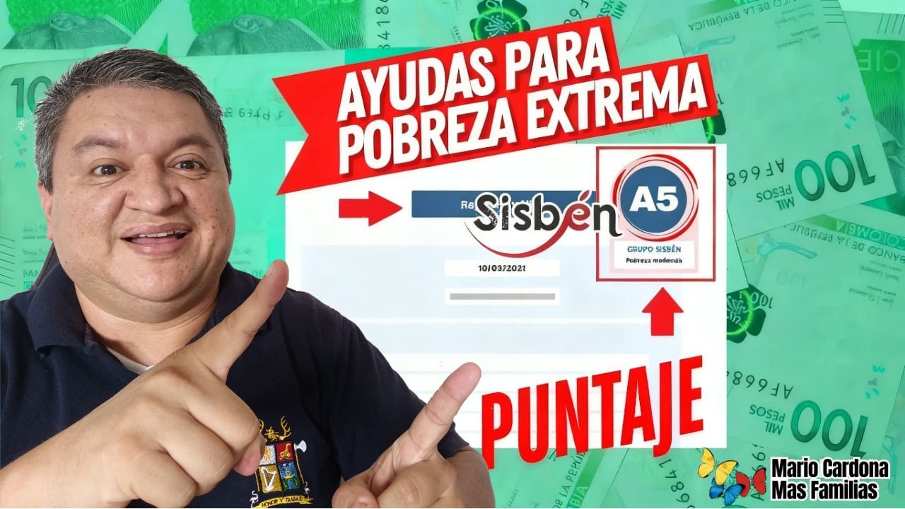 Estos son los subsidios que puede recibir en 2026 en el Grupo A del SISBEN