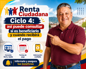 Renta Ciudadana Ciclo 4: así puede consultar si es beneficiario y cuándo recibirá el pago
