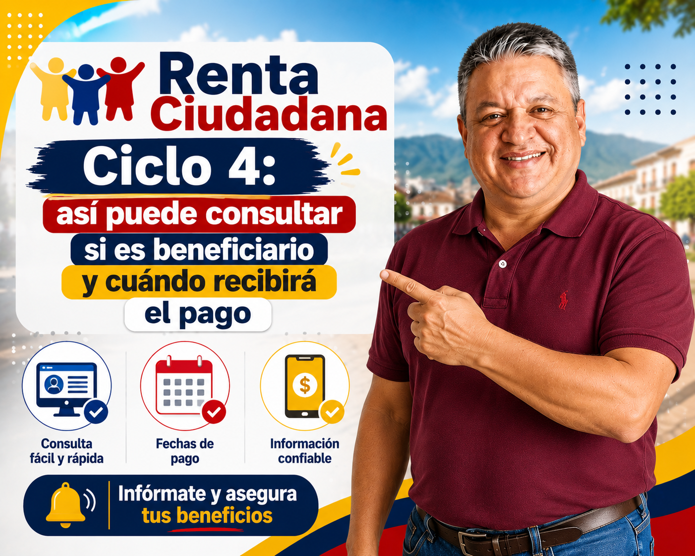 Renta Ciudadana Ciclo 4: así puede consultar si es beneficiario y cuándo recibirá el pago