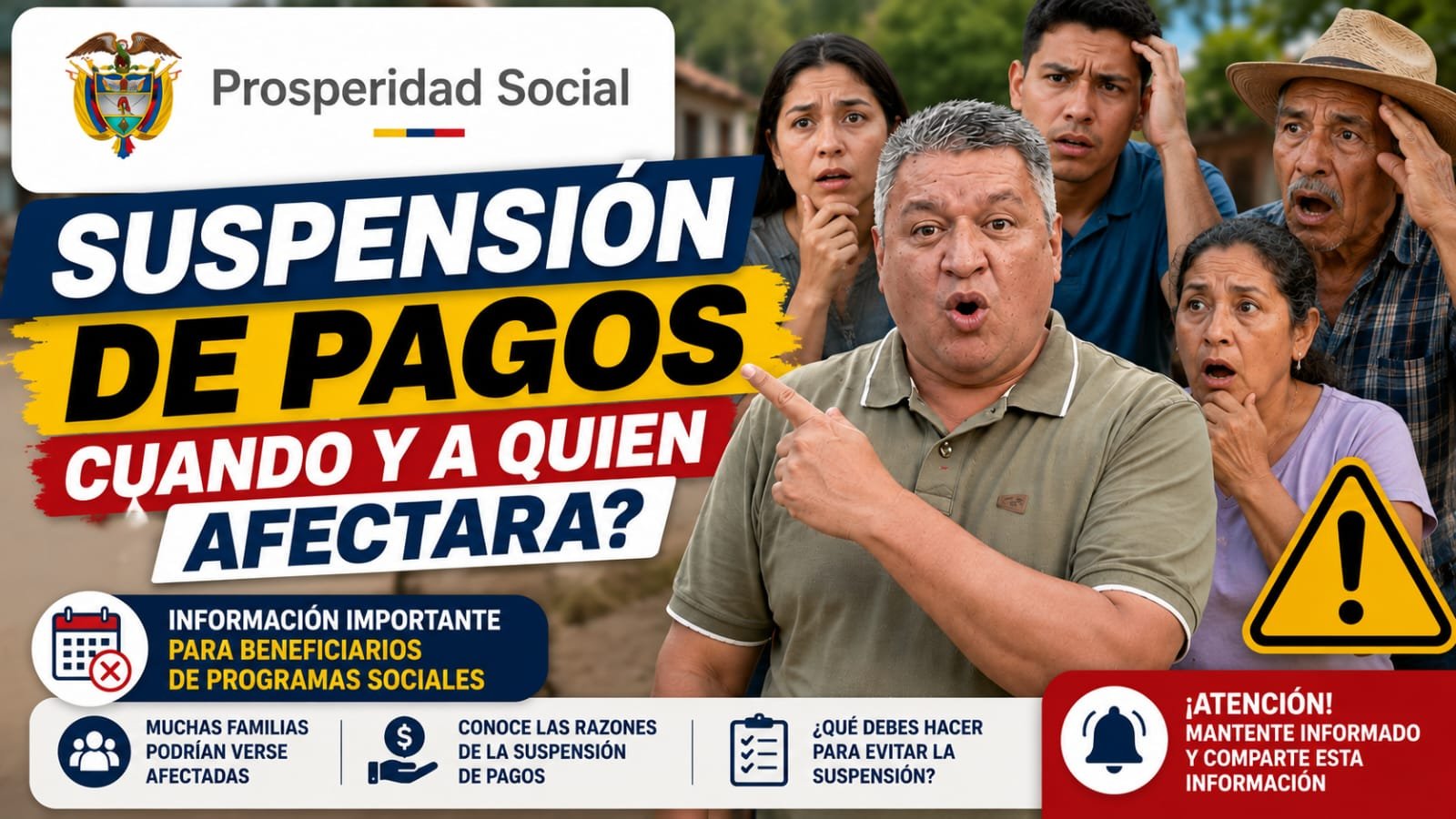 Prosperidad Social suspende entrega de transferencias durante la jornada electoral: conozca a quiénes aplica la medida.