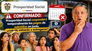 Confirmado: Prosperidad Social suspenderá temporalmente los pagos de subsidios en junio, ¿cuándo volverán a entregarse?