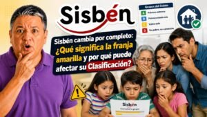 Sisbén cambia por completo: ¿Qué significa la franja amarilla y por qué puede afectar su clasificación?