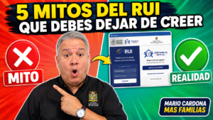 5 Mitos del RUI que Debes Dejar de Creer (Según el DNP)