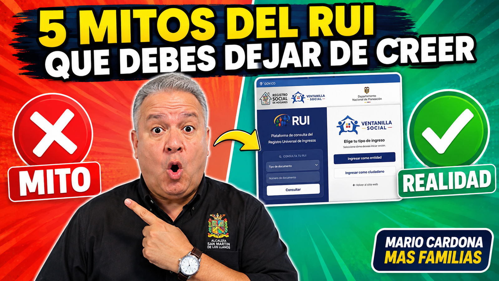 5 Mitos del RUI que Debes Dejar de Creer (Según el DNP)