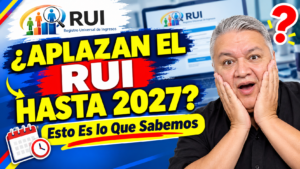 ¿Aplazan el RUI Hasta 2027? Esto Es lo Que Sabemos